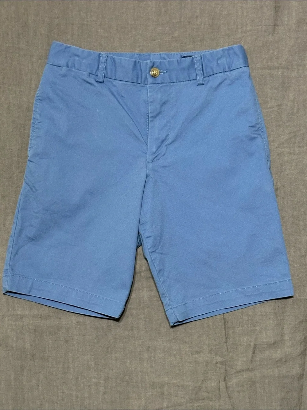 Polo by Ralph Lauren Light Blue Flat Front Shorts
